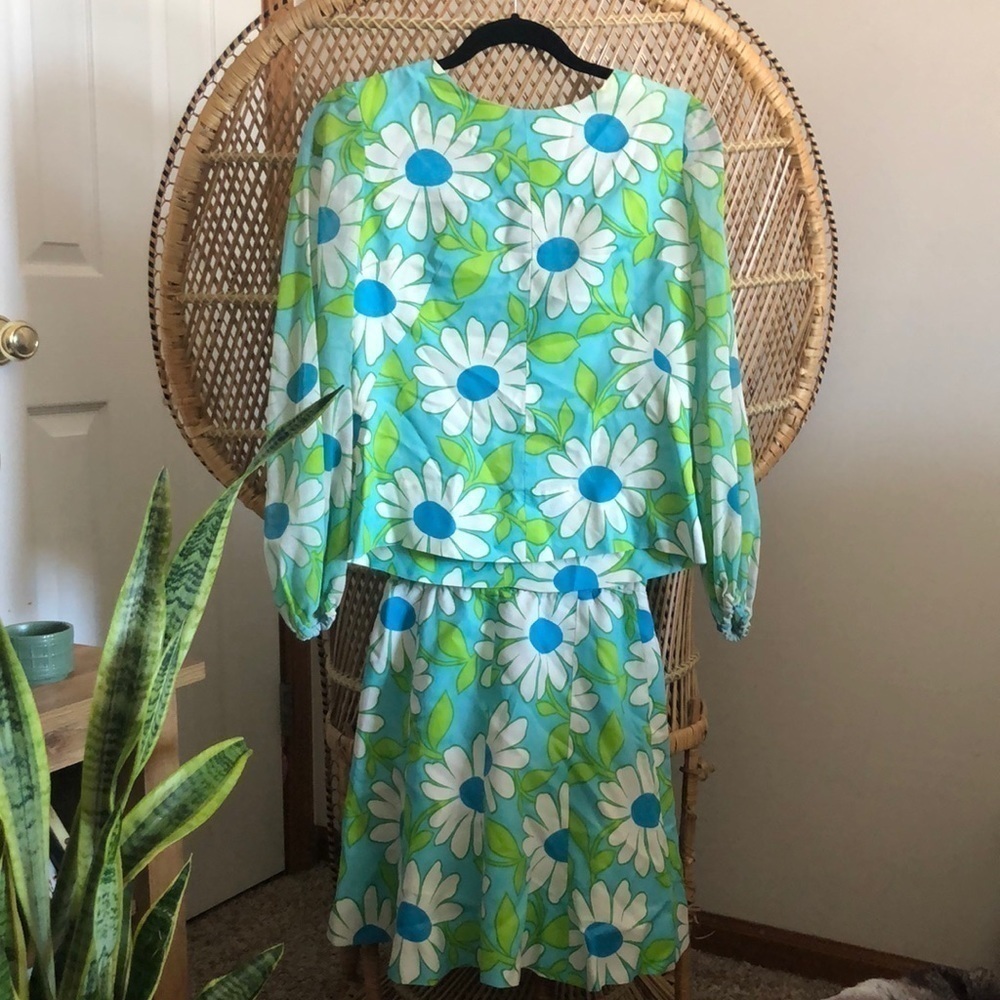 Vintage Skirt Set - handmade